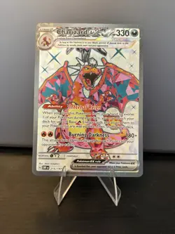 Pokemon Charizard EX 215/197 | + Pokemon TCG: Pikachu 088 - Image 1