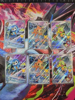 Pokemon 2026 First Partner Illustration Collection Series 12x Promo Lot 🔥 - Image 3