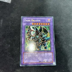 Yu-Gi-Oh! Dark Paladin DMG-001 Limited Edition Secret Rare Promo - Image 1