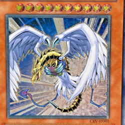 Yu-Gi-Oh yugioh Winged Kuriboh LV10 CRV-JP005 Ultimate Rare Relief Japan - Image 2