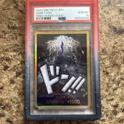 2024 DON!! Gold KAIDO PRB01 One Piece Japanese PSA 10 - Image 1
