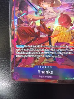 Shanks OP13-065 One Piece CCG Mint Condition 💎💎💎 - Image 5