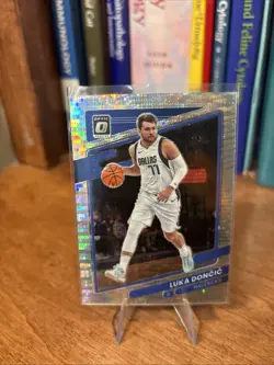 2021-22 Panini Donruss Optic - Luka Doncic #101 Fast Break Holo Prizm - Image 1