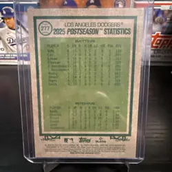 2026 Topps Heritage- Shohei Ohtani NL Championship Dark Grey Border - Image 2