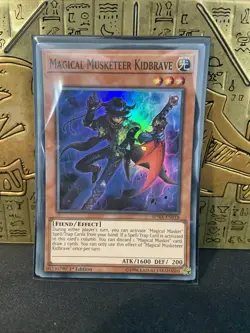 Magical Musketeer Kidbrave SPWA-EN018 Super Rare Yu-Gi-Oh 1st Edition - Image 1