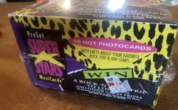 1991 Pro Set SuperStars Musicards 1st Series Sealed Box Trading Cards Sealed - Image 5
