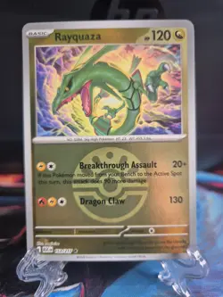 Rayquaza 153/217 Friend Ball Reverse Holo Ascended Heroes Pokemon Card NM/M - Image 1