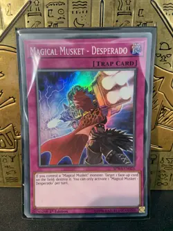 MAGICAL MUSKET - DESPERADO SPWA-EN025 SUPER RARE 1ST ED YuGiOh! - Image 1
