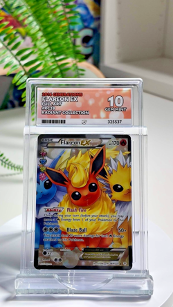Ace 10 Pokemon TCG 2016 Generations Flareon EX Full Art #RC28 - Image 4