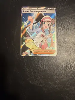 Pokemon TCG Rosa's Encouragement 114/088 Full Art Perfect Order Pack Fresh - Image 1