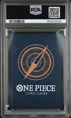 2025 ONE PIECE OP07-073 BANDAI CARD GAMES FEST 25-26 MONKEY D LUFFY PROMO PSA 10 - Image 2
