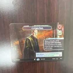 Luthen Rael Leader Unit Card Star Wars Unlimited #1033 English 7HP 2ATK 7DEF - Image 2