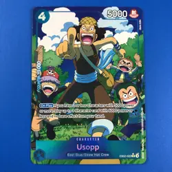 One Piece CCG | (Usopp | EB02-022 NM) Alt Art Card TCG RARE ENGLISH - Image 1