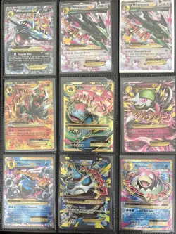 Pokemon Cards Mega EX Lot of 9 MVenusaur MBlastoise MGlalie MRayquaza MHoundoom - Image 1