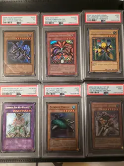 Yu-Gi-Oh Card Special Bundle- 360 Card Binder & 6 PSA Graded Cards - Image 1