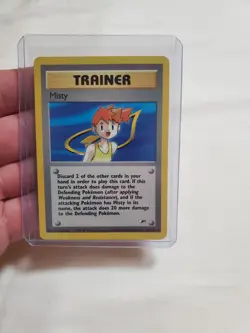 Misty 102/132 Gym Heroes Trainer Card - LIGHTLY PLAYED CONDITION! - Image 1