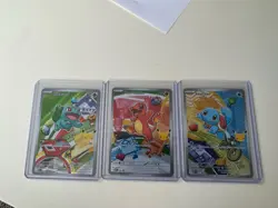 Pokemon First Partner Illustration Collection Series 1 Promos Set 3 Cards Kanto - Image 2