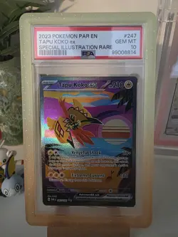 Pokemon Tapu Koko EX 247/182 PSA 10 Paradox Rift Special Illustration Rare 🔥🔥 - Image 1