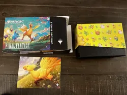 Opened Magic the Gathering Final Fantasy Chocobo Bundle (See photos and details) - Image 1