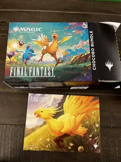 Opened Magic the Gathering Final Fantasy Chocobo Bundle (See photos and details) - Image 2