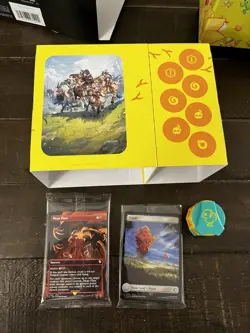 Opened Magic the Gathering Final Fantasy Chocobo Bundle (See photos and details) - Image 3