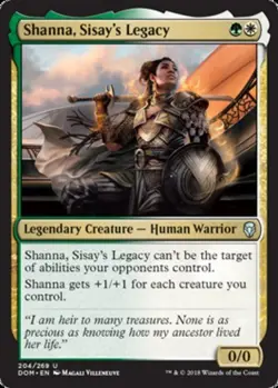 4x Shanna, Sisay's Legacy MTG Dominaria NM Magic Regular - Image 1