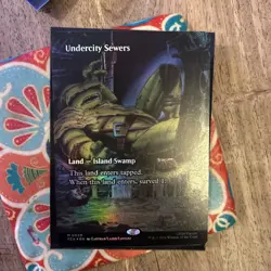 MTG - Teenage Mutant Ninja Turtles - Undercity Sewers - Foil Finish NM - Image 1