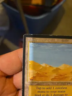 MTG Arabian Nights Desert Played - Image 2