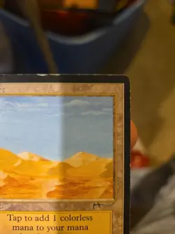 MTG Arabian Nights Desert Played - Image 3