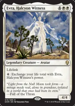 4x Evra, Halcyon Witness MTG Dominaria NM Magic Regular - Image 1