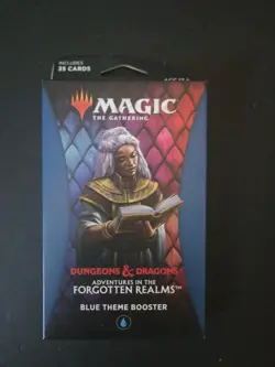 Sealed MTG : Dungeons & Dragons Forgotten Realms Blue Theme Booster NEW - Image 1