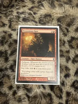 1 x Treasonous Ogre - Conspiracy - Magic The Gathering - MTG - Image 1
