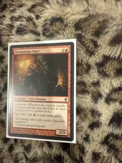 1 x Treasonous Ogre - Conspiracy - Magic The Gathering - MTG - Image 4