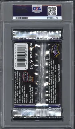 2000 Nemesis Booster Pack English Graded PSA 10 MTG Magic The Gathering Pop 4 - Image 2