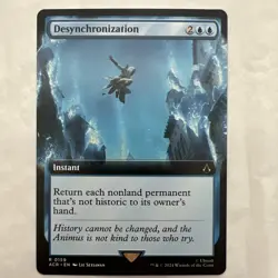 MTG Desynchronization (Extended Art) Universes Beyond: Assassin's Creed NM 159 - Image 1