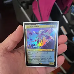 Absolute Virtue - Promo foil MTG Final Fantasy card - Image 1