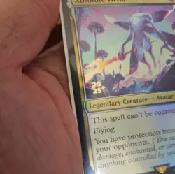 Absolute Virtue - Promo foil MTG Final Fantasy card - Image 3