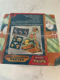 pokemon paldea adventure chest sealed - Image 2