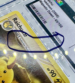 ‼LOW POP‼Pokemon TCG English 2008 Majestic Dawn RAICHU CGC 10 GEM MINT*** - Image 2