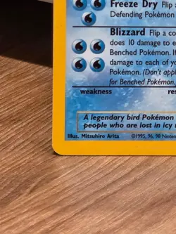 Articuno - 1st Edition Holo - 2/62 Fossil Set - Pokemon TCG - 1999 - Image 5