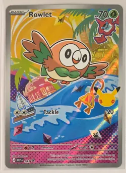 Pokemon First Partner Illustration Collection Series 1 Alolan Starters MEP 43-45 - Image 3