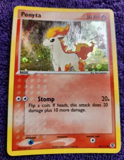 Ponyta 76/112 FireRed & LeafGreen Reverse Holo Pokemon *NICE* - Image 1