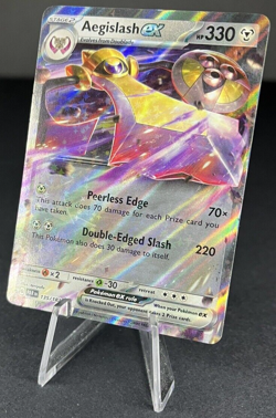 Aegislash ex 135/182 Holo Double Rare - Paradox Rift - Pokemon TCG - NM - Image 3