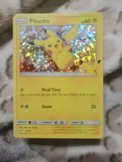 Pokemon Pikachu 25/25 HOLO 25th Anniversary Mcdonalds Promo 2021 HOLO BLEED! HTF - Image 1