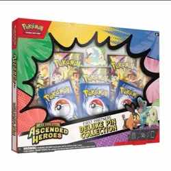 Pokemon TCG Ascended Heroes ✅ First Partners Deluxe Pin Collection ⭐Presale⭐ - Image 1