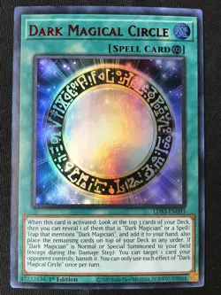 Yu-Gi-Oh TCG #LDS3-EN093 Dark Magical Circle (Red) 1st Edition Ultra Rare LP - Image 1