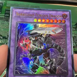 Borreload Furious Dragon SDRR-EN042 Ultra Rare 1st Edition Rokket Revolt Yugioh - Image 2