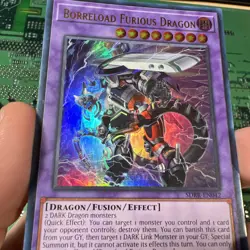Borreload Furious Dragon SDRR-EN042 Ultra Rare 1st Edition Rokket Revolt Yugioh - Image 3