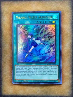Yugioh Mikanko Water Arabesque AMDE-EN032 Ultra Rare 1st Ed NM - Image 1