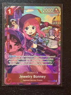 OP15 Jewelry Bonney EB04-002 R* Alt ART Foil Adventure On Kami's Island English - Image 1